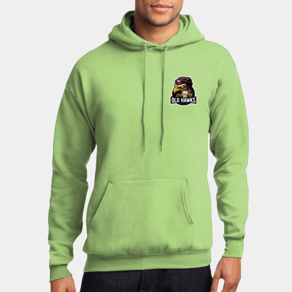 Old Hawks Pullover Hoodie (Left Chest) Thumbnail