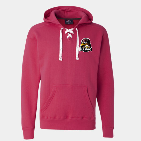 Lace Hooded Sweatshirt (Left Chest) Thumbnail